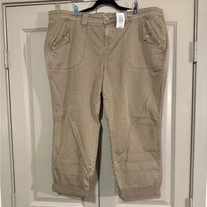 Torrid Utility Cropped Pants